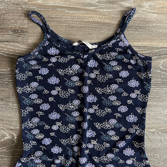 Accomplice Vintage Navy Floral Mini Dress - Picture 3 of 7